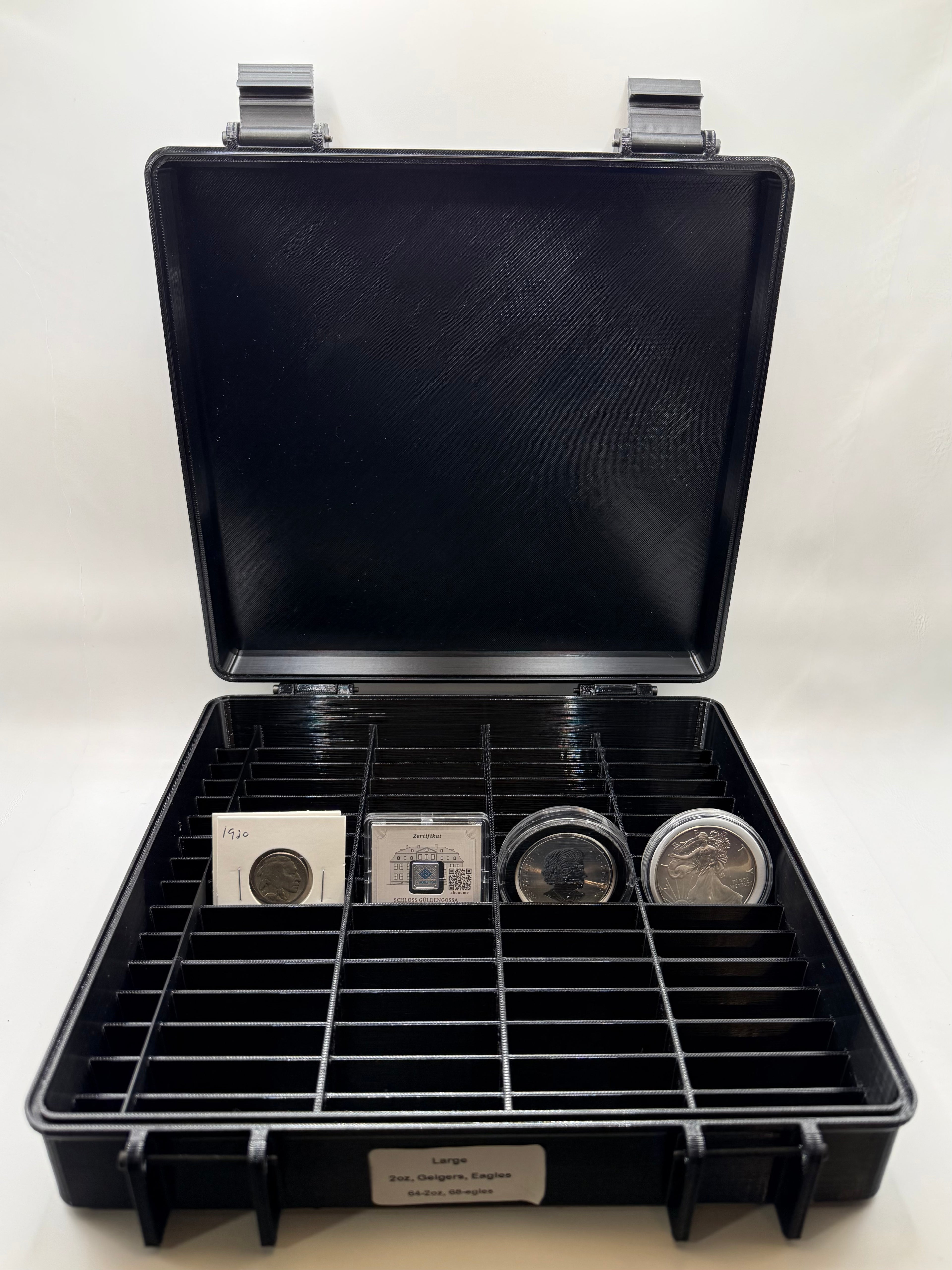 Small Coin cases for silver, Gold in capsules eagles , 1oz etc